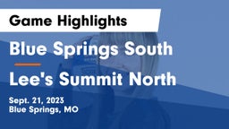Blue Springs South  vs Lee's Summit North  Game Highlights - Sept. 21, 2023