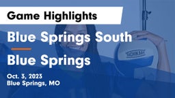 Blue Springs South  vs Blue Springs  Game Highlights - Oct. 3, 2023