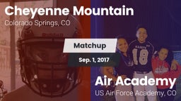 Matchup: Cheyenne Mountain vs. Air Academy  2017