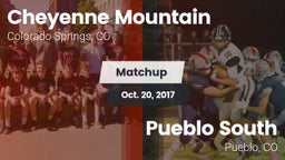 Matchup: Cheyenne Mountain vs. Pueblo South  2017