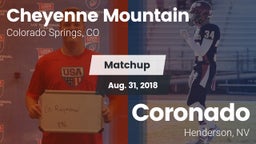 Matchup: Cheyenne Mountain vs. Coronado  2018