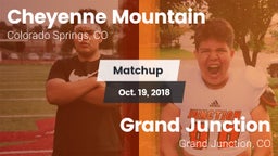 Matchup: Cheyenne Mountain vs. Grand Junction  2018