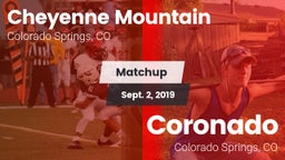 Matchup: Cheyenne Mountain vs. Coronado  2019