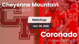 Matchup: Cheyenne Mountain vs. Coronado  2020