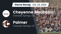 Recap: Cheyenne Mountain  vs. Palmer  2020