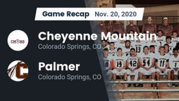 Recap: Cheyenne Mountain  vs. Palmer  2020