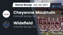 Recap: Cheyenne Mountain  vs. Widefield  2021