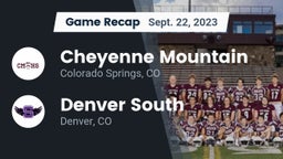 Recap: Cheyenne Mountain  vs. Denver South  2023