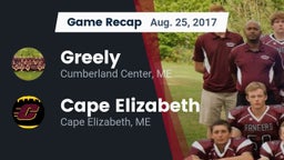 Recap: Greely  vs. Cape Elizabeth  2017