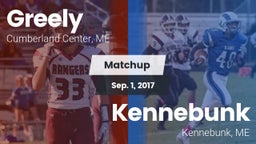 Matchup: Greely  vs. Kennebunk  2017
