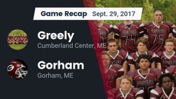 Recap: Greely  vs. Gorham  2017