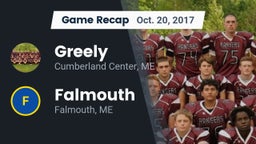 Recap: Greely  vs. Falmouth  2017