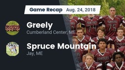 Recap: Greely  vs. Spruce Mountain  2018