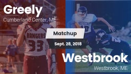 Matchup: Greely  vs. Westbrook  2018