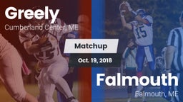 Matchup: Greely  vs. Falmouth  2018