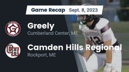 Recap: Greely  vs. Camden Hills Regional  2023