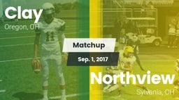 Matchup: Clay  vs. Northview  2017