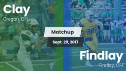 Matchup: Clay  vs. Findlay  2017