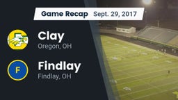 Recap: Clay  vs. Findlay  2017