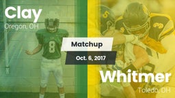 Matchup: Clay  vs. Whitmer  2017