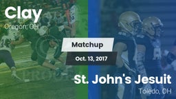 Matchup: Clay  vs. St. John's Jesuit  2017
