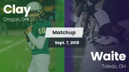Matchup: Clay  vs. Waite  2018