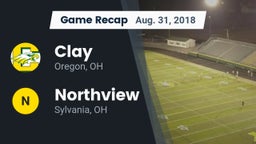 Recap: Clay  vs. Northview  2018