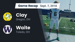 Recap: Clay  vs. Waite  2018