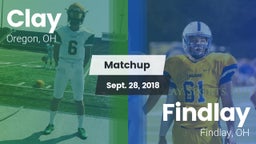 Matchup: Clay  vs. Findlay  2018