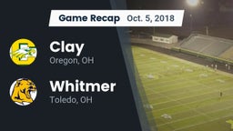 Recap: Clay  vs. Whitmer  2018