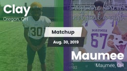 Matchup: Clay  vs. Maumee  2019