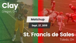 Matchup: Clay  vs. St. Francis de Sales  2019