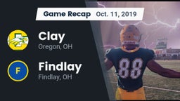 Recap: Clay  vs. Findlay  2019