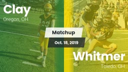 Matchup: Clay  vs. Whitmer  2019