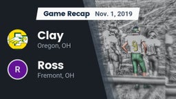 Recap: Clay  vs. Ross  2019