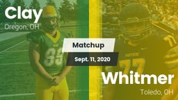 Matchup: Clay  vs. Whitmer  2020