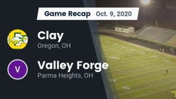 Recap: Clay  vs. Valley Forge  2020