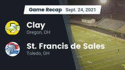 Recap: Clay  vs. St. Francis de Sales  2021