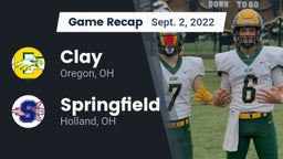 Recap: Clay  vs. Springfield  2022