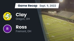 Recap: Clay  vs. Ross  2022