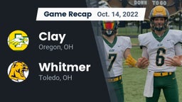 Recap: Clay  vs. Whitmer  2022