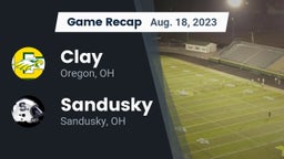 Recap: Clay  vs. Sandusky  2023