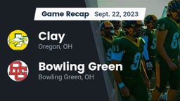 Recap: Clay  vs. Bowling Green  2023