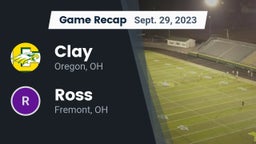 Recap: Clay  vs. Ross  2023