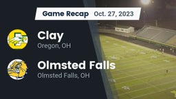 Recap: Clay  vs. Olmsted Falls  2023