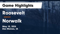 Roosevelt  vs Norwalk  Game Highlights - May 10, 2024