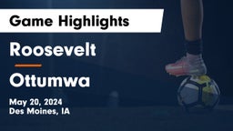 Roosevelt  vs Ottumwa  Game Highlights - May 20, 2024