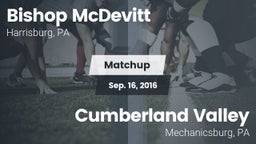 Matchup: Bishop McDevitt vs. Cumberland Valley  2016