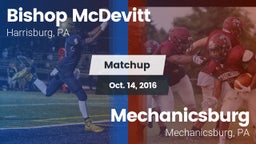 Matchup: Bishop McDevitt vs. Mechanicsburg  2016