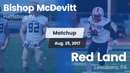 Matchup: Bishop McDevitt vs. Red Land  2017